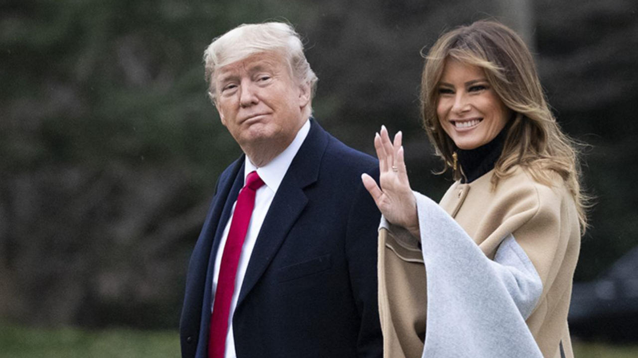 Donald Trump with Wife Melania Trump