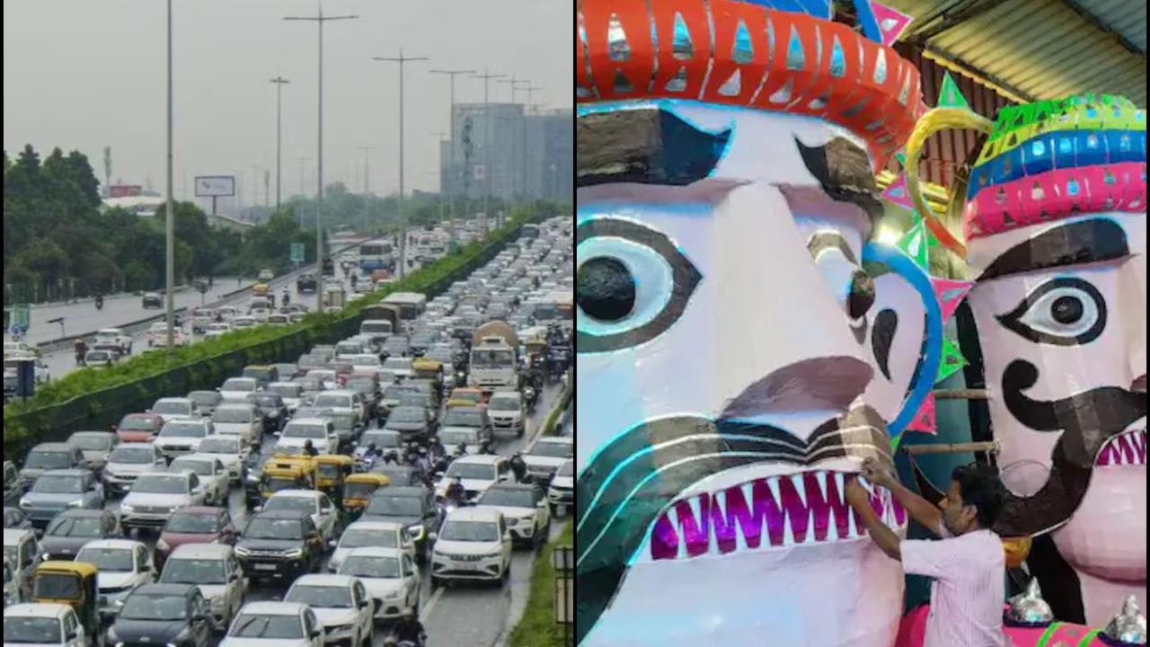 Dussehra 2024: Noida and Delhi Traffic Advisory Issued, Major Routes Closed