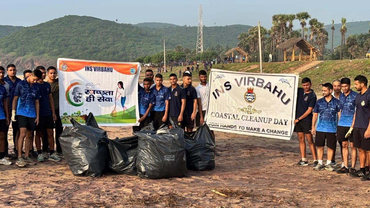 Eastern Naval Command celebrates 36th International Coastal Cleanup Day