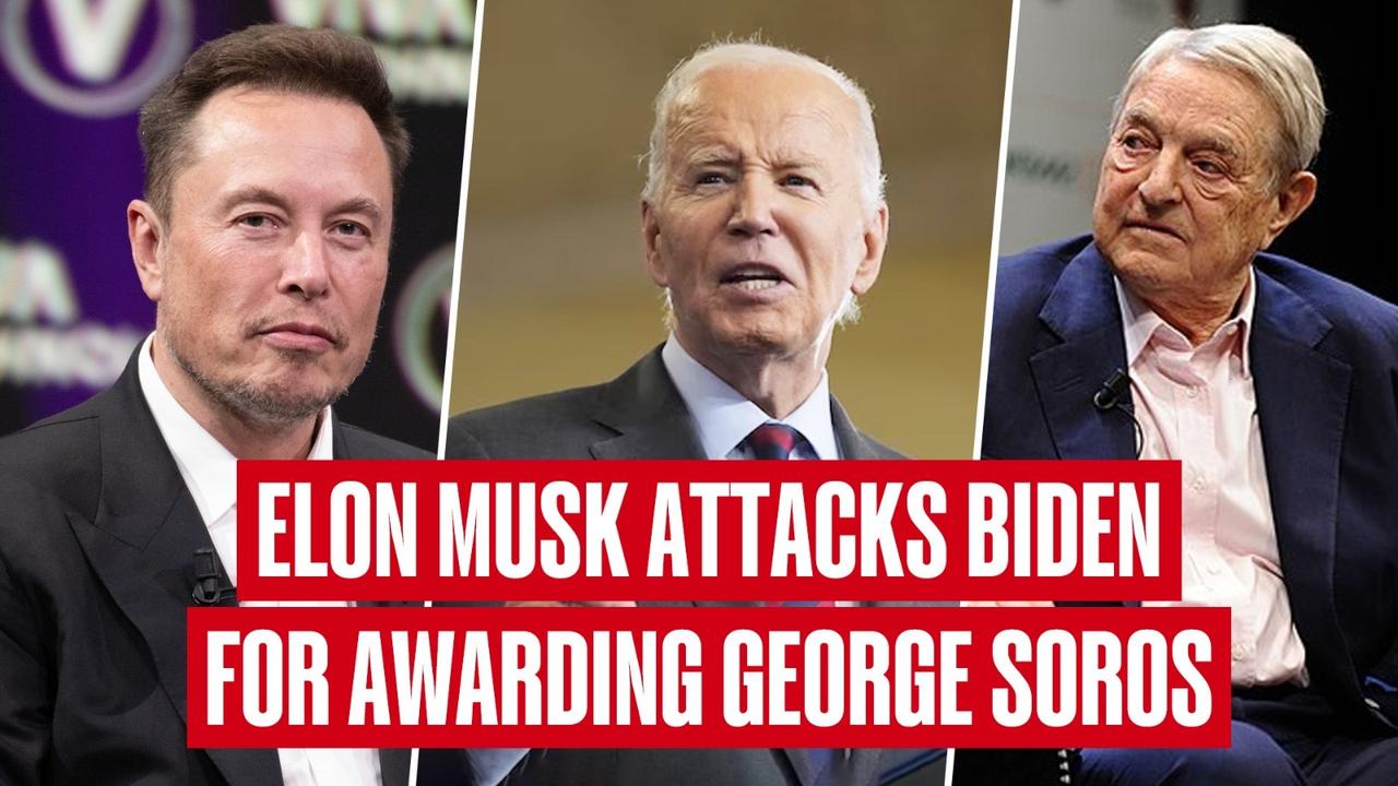 Elon Musk, Joe Biden, George Soros