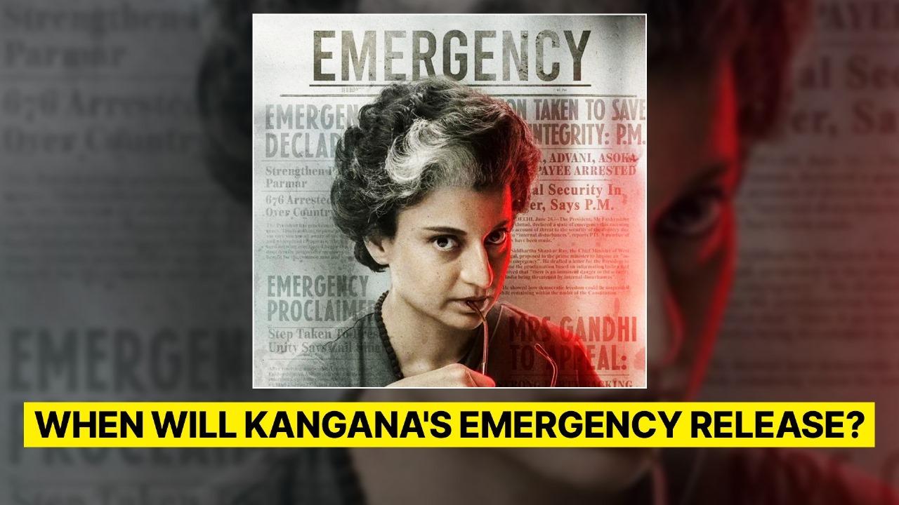 Emergency stars Kangana Ranaut as former Indian Prime Minister Indira Gandhi