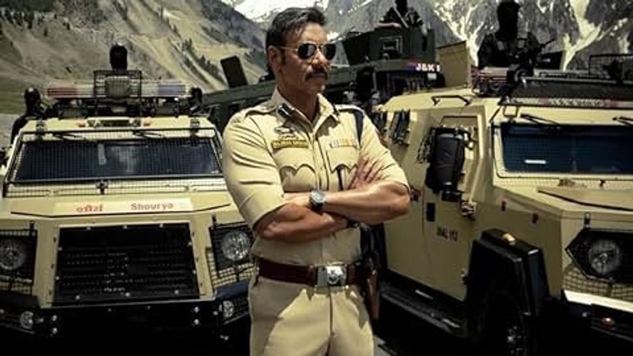 File photo of Ajay Devgn from Singham Again