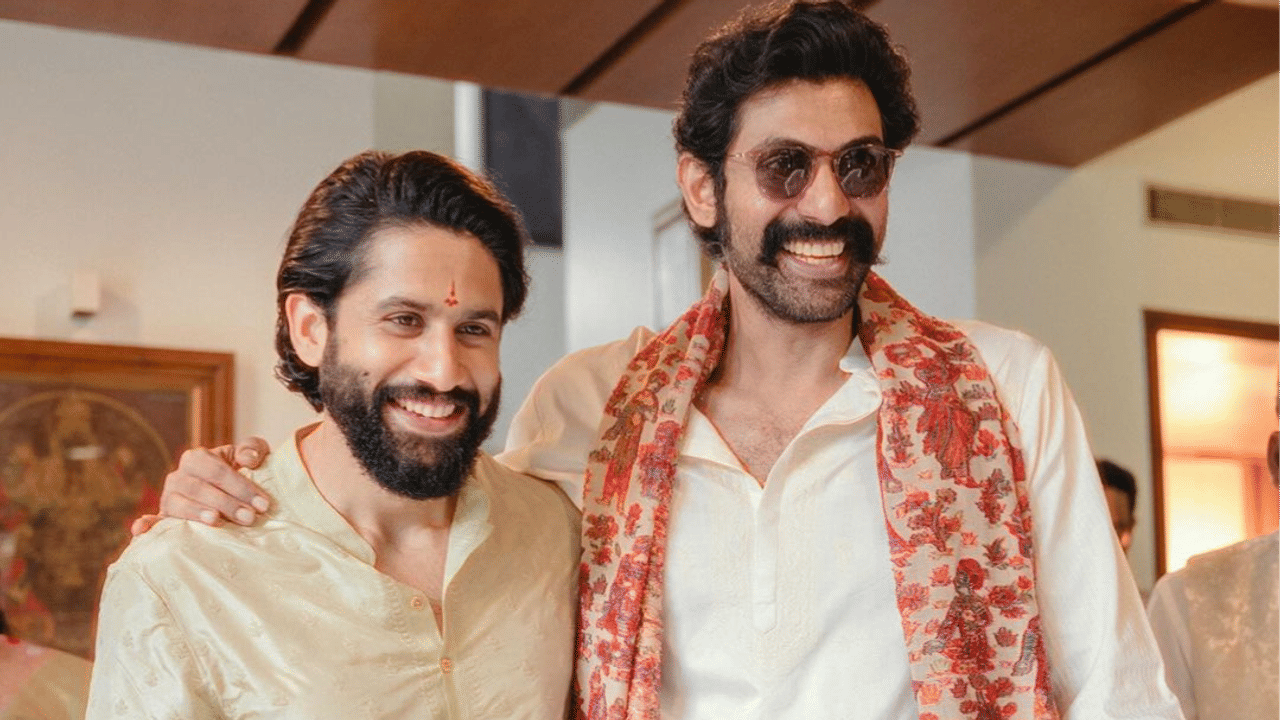 File photo of Naga Chaitanya and Rana Daggubati