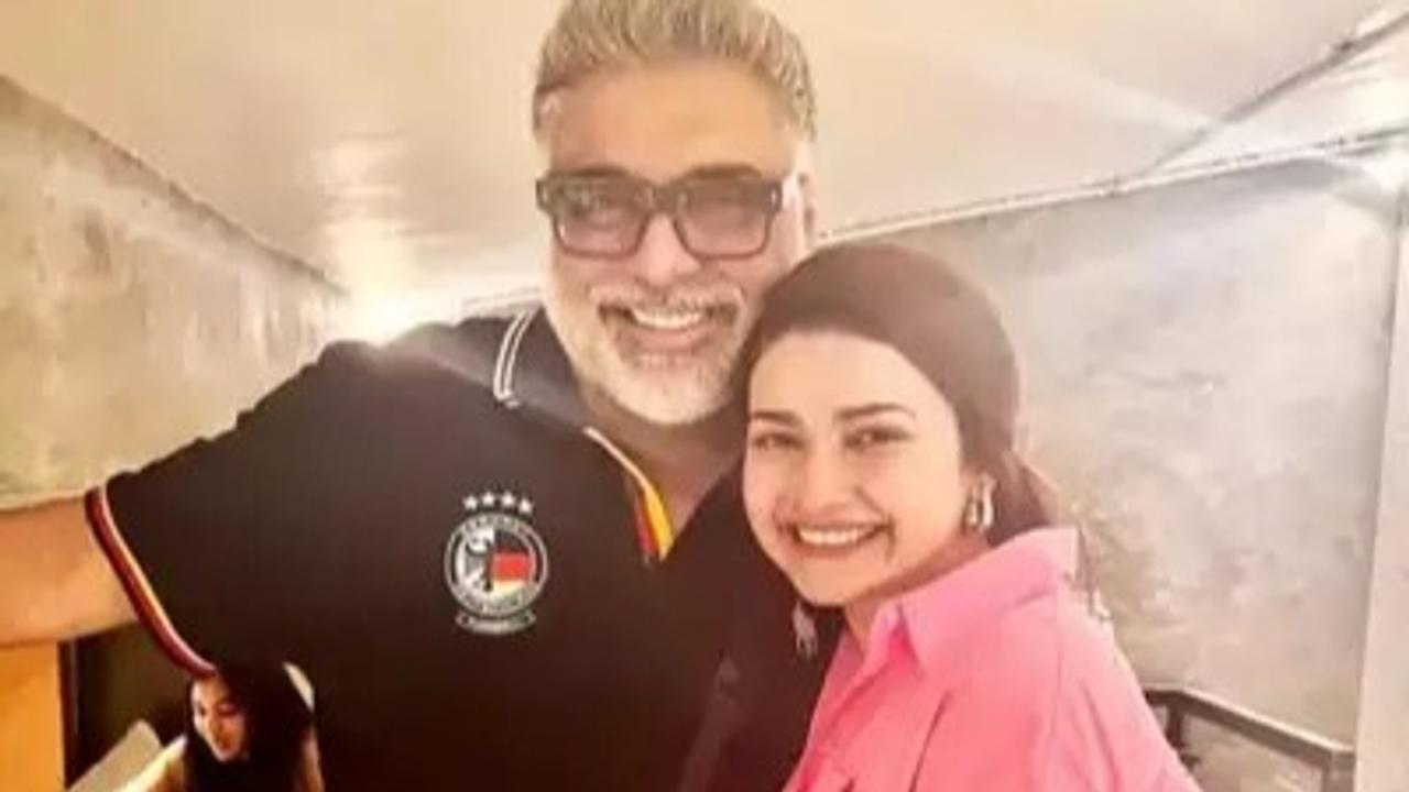 File photo of Ram Kapoor and Prachi Desai