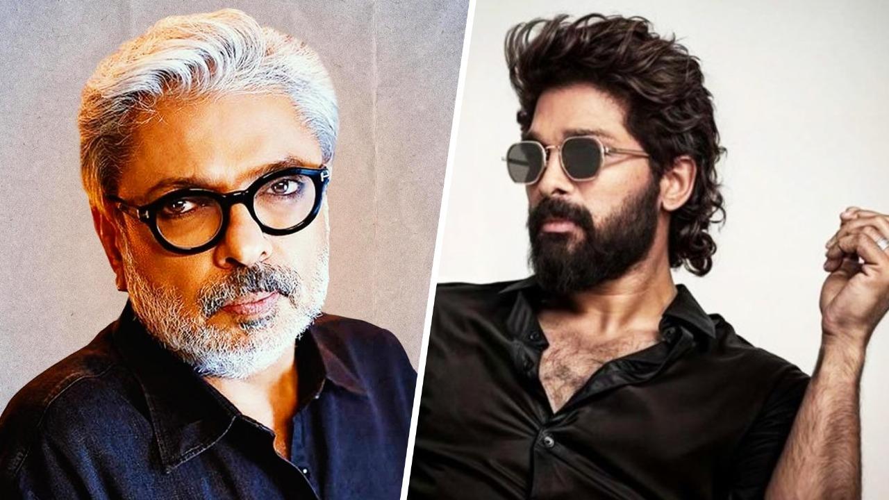 File photo of Sanjay Leela Bhansali and Allu Arjun