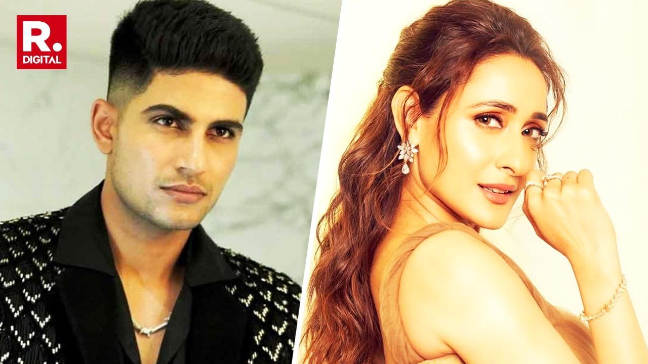 File photo of Shubman Gill and Pragya Jaiswal