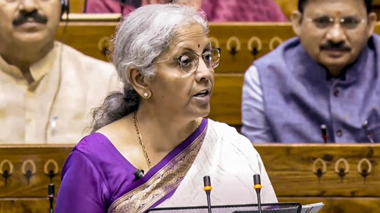 Finance Minister Nirmala Sitharaman