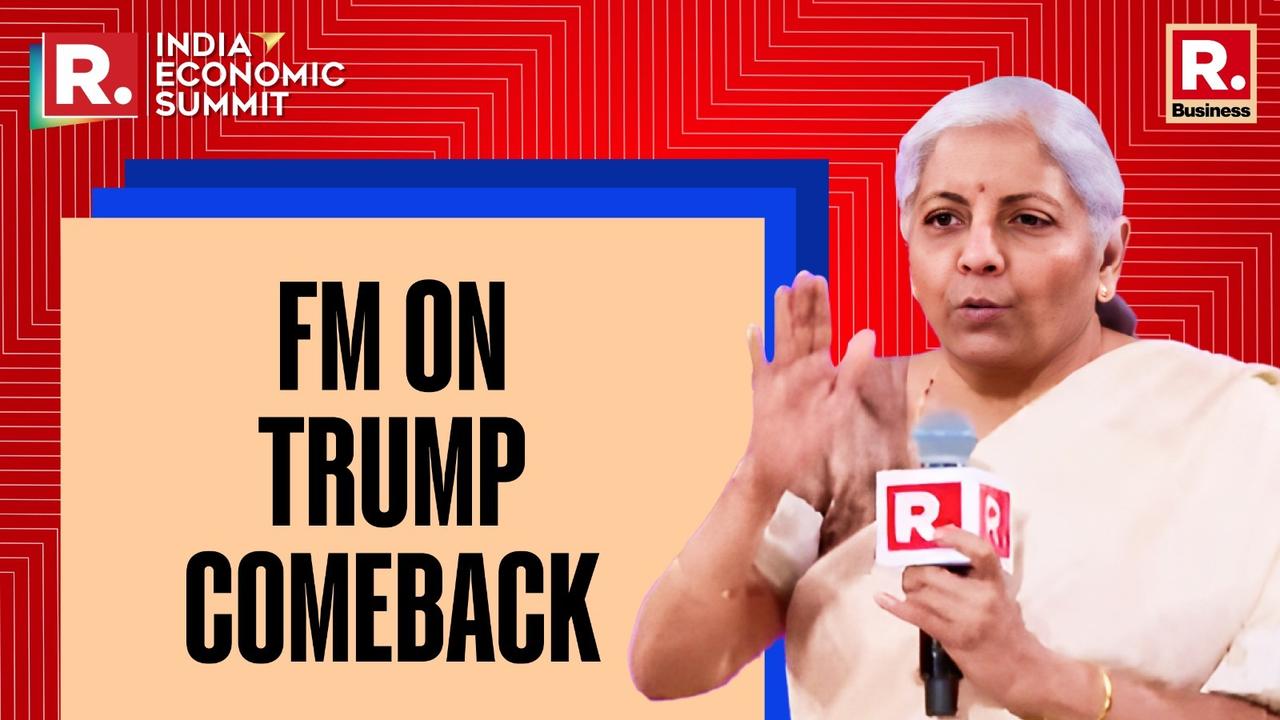 FM Nirmala Sitharaman’s First Response to Donald Trump’s Return as US President 