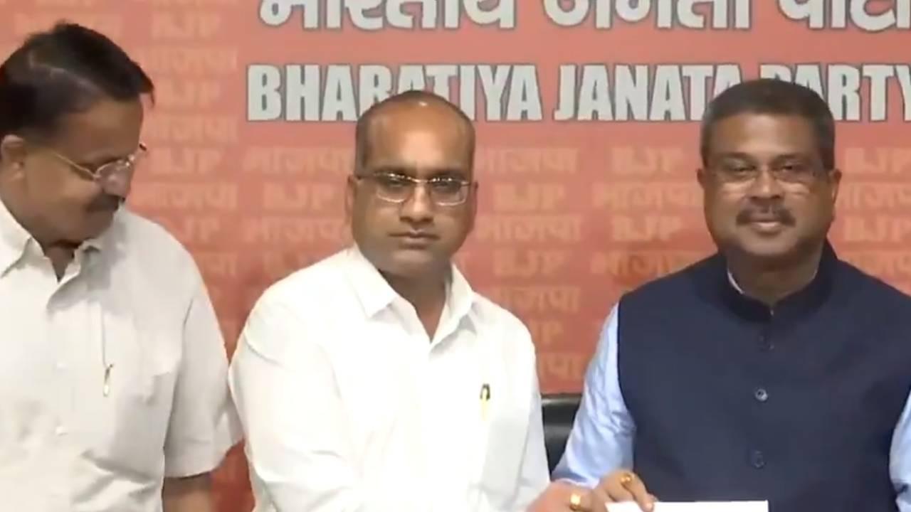 former bjd rajya sabha member sujeet kumar joined bjp