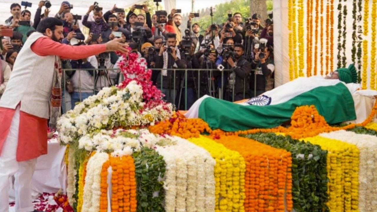 Former Haryana CM Om Prakash Chautala Funeral