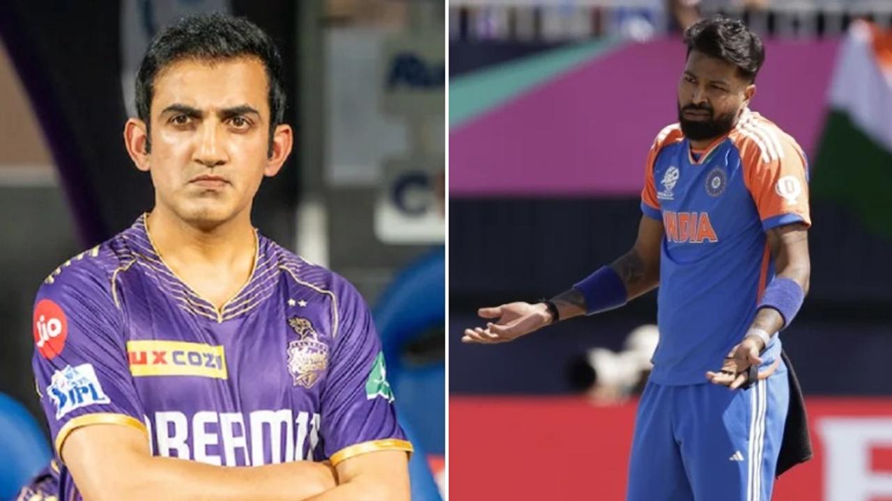 Gautam Gambhir and Hardik Pandya