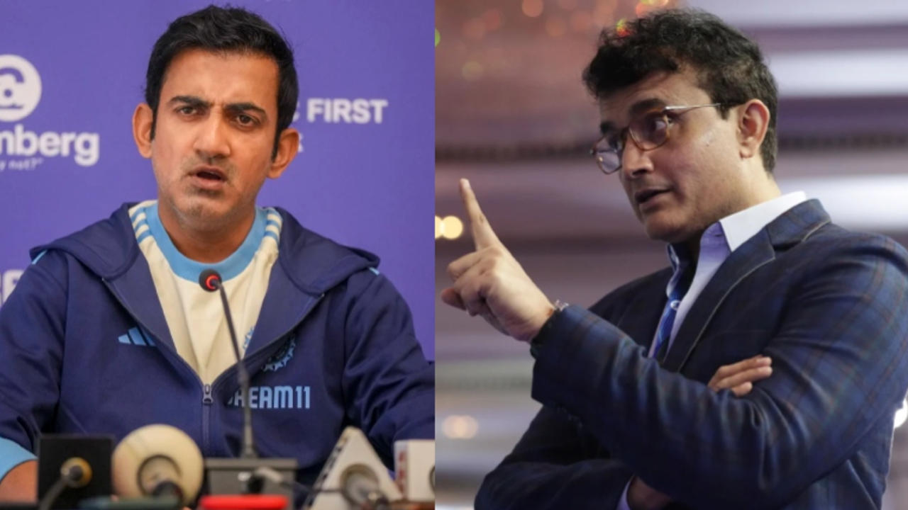 Gautam Gambhir and Sourav Ganguly