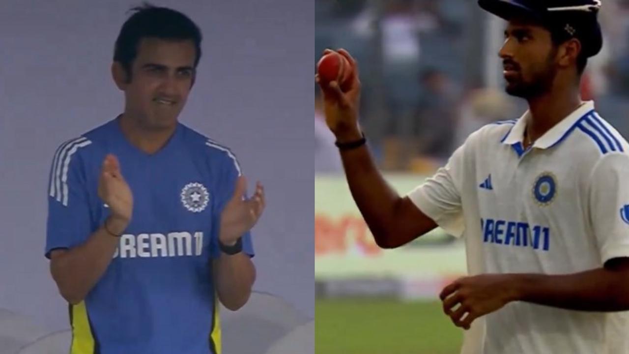 Gautam Gambhir and Washington Sundar