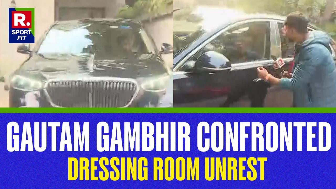 Gautam Gambhir confronted