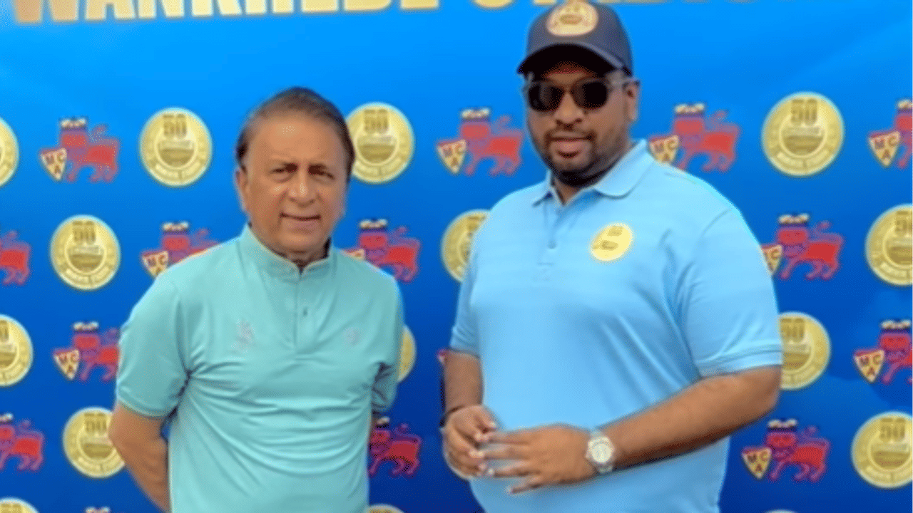 Gavaskar graces opening ceremony of 50th anniversary of Wankhede Stadium