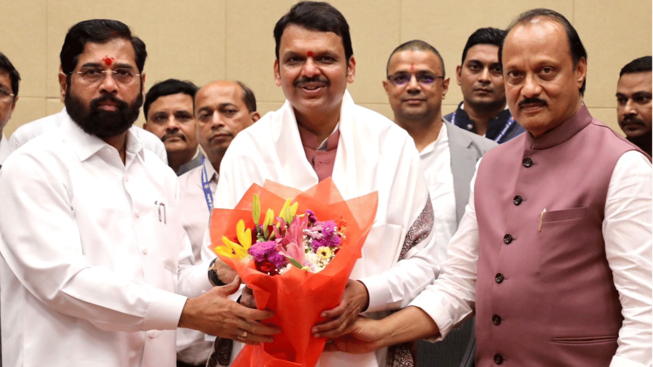 Leaders Extend Good Wishes to Fadnavis, Shinde, and Pawar After Oath-Taking Ceremony