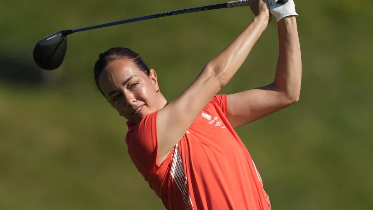 Georgia Hall at Solheim Cup