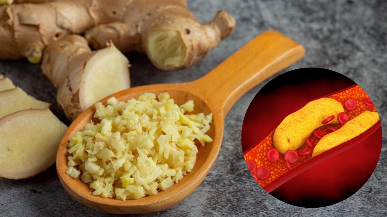 Ginger for cholesterol