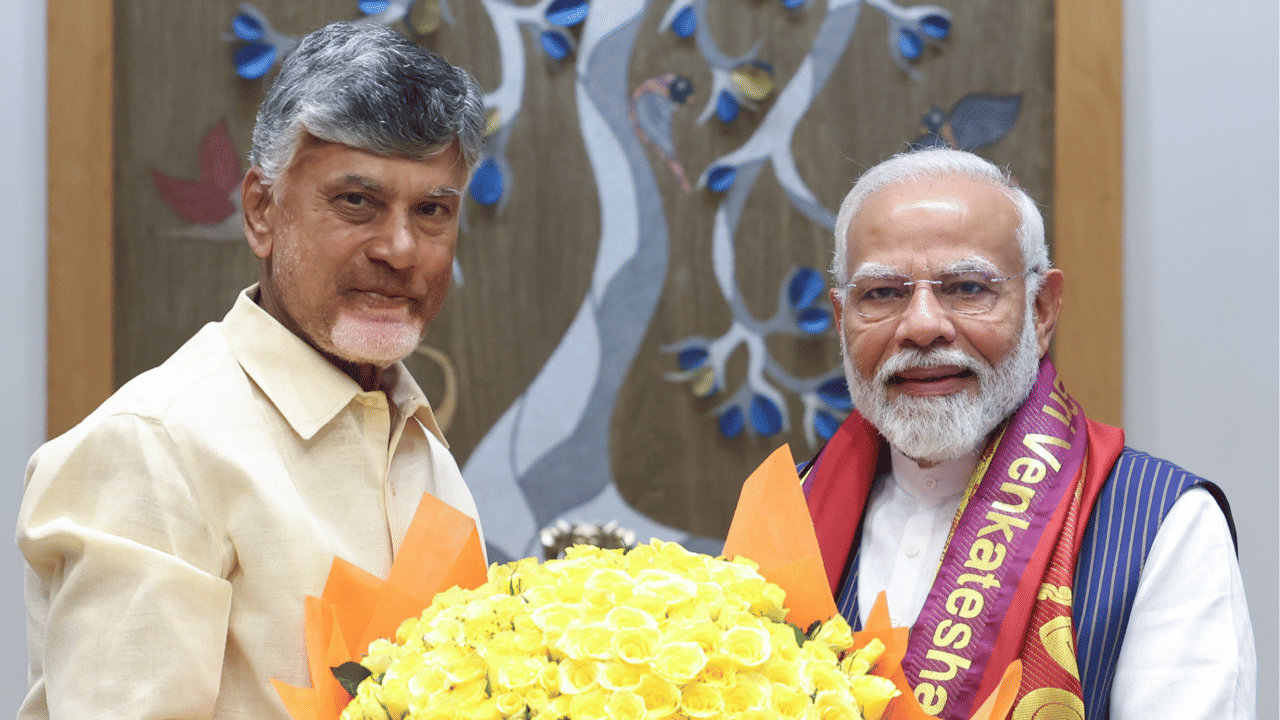 CM Chandrababu Naidu met PM Modi