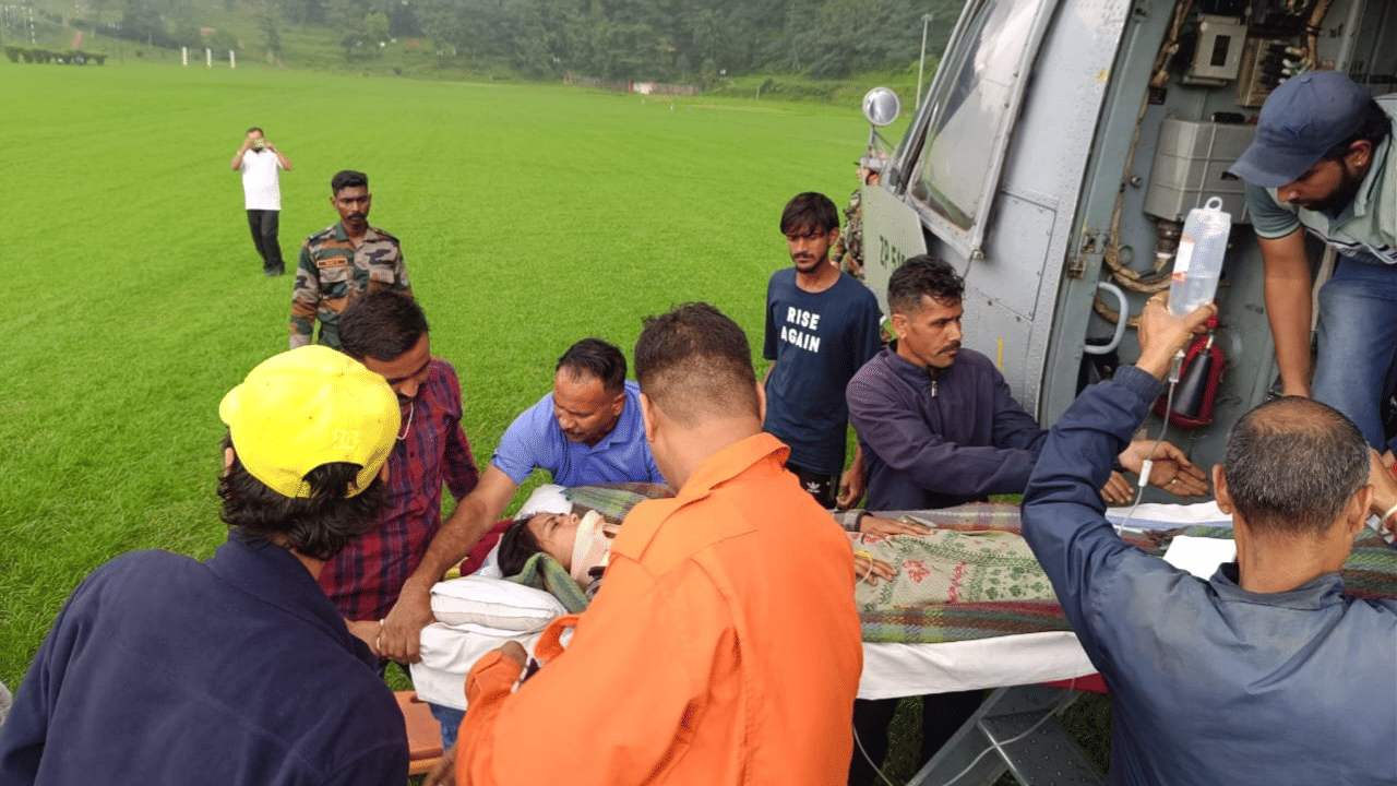 Indian Army personnel retrieved the survivors from the crash site and transported them to the Karcham helipad