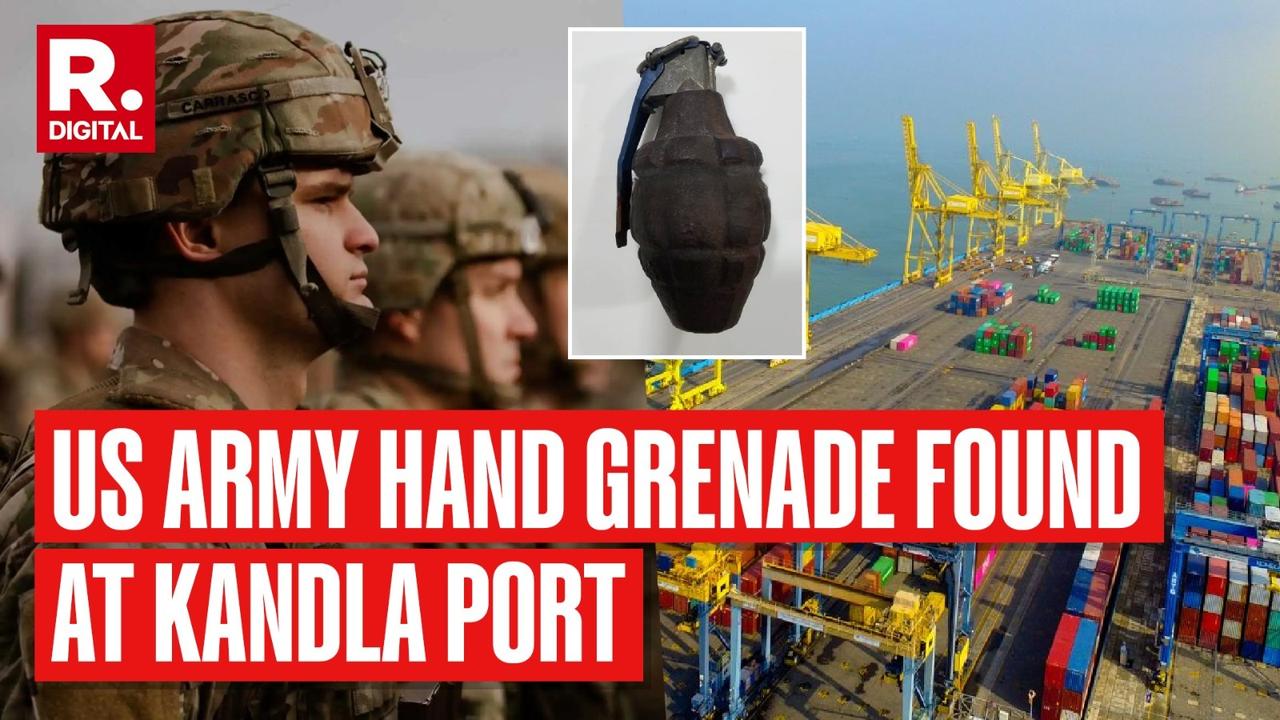 Hand grenade found at Kandla SEZ in Gujarat