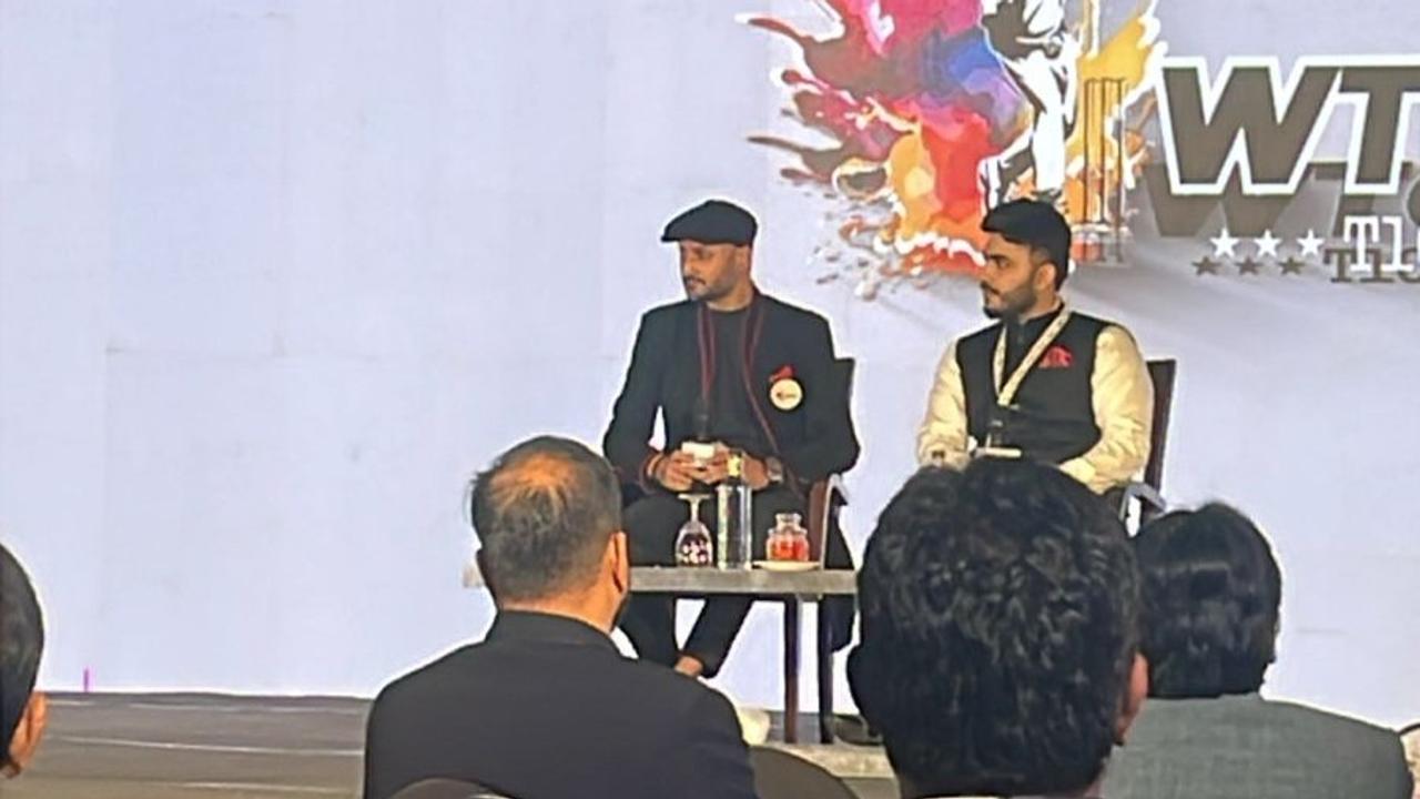 Harbhajan Singh Endorses World Tennis Cricket League A Groundbreaking New Sports Format