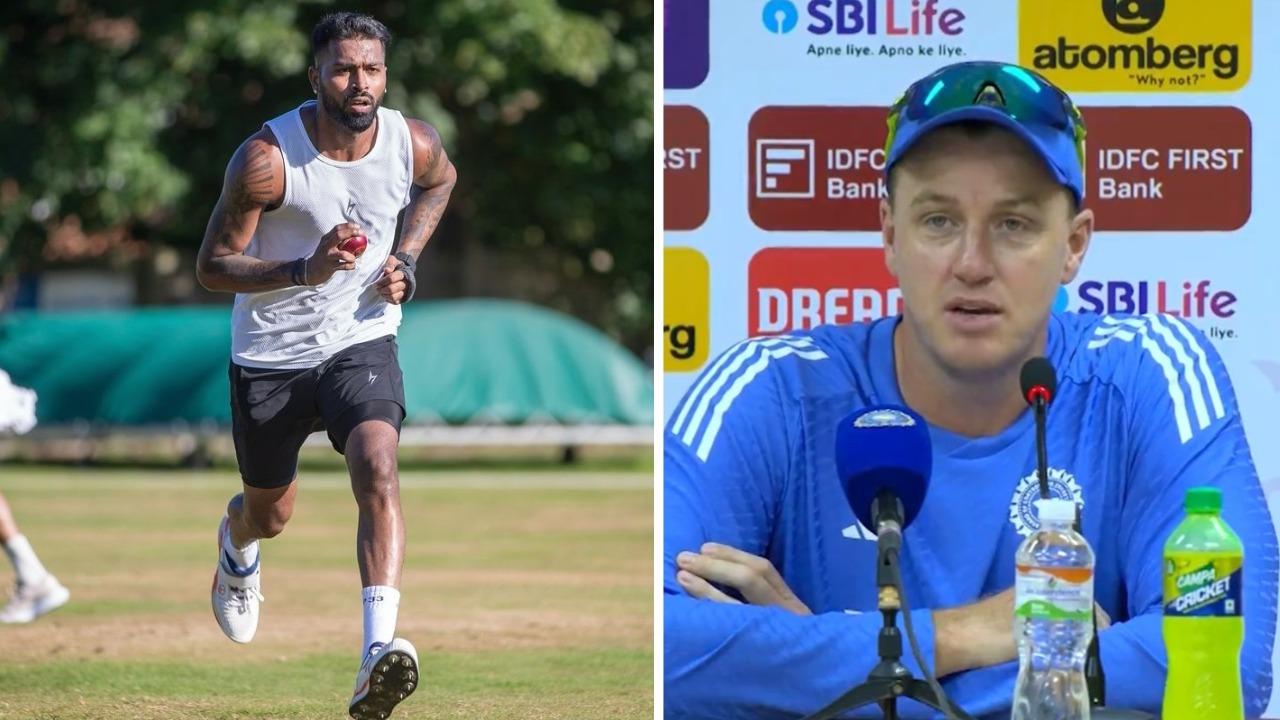 Hardik Pandya and Morne Morkel