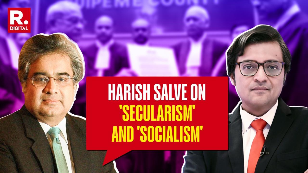 Harish Salve and Arnab Goswami