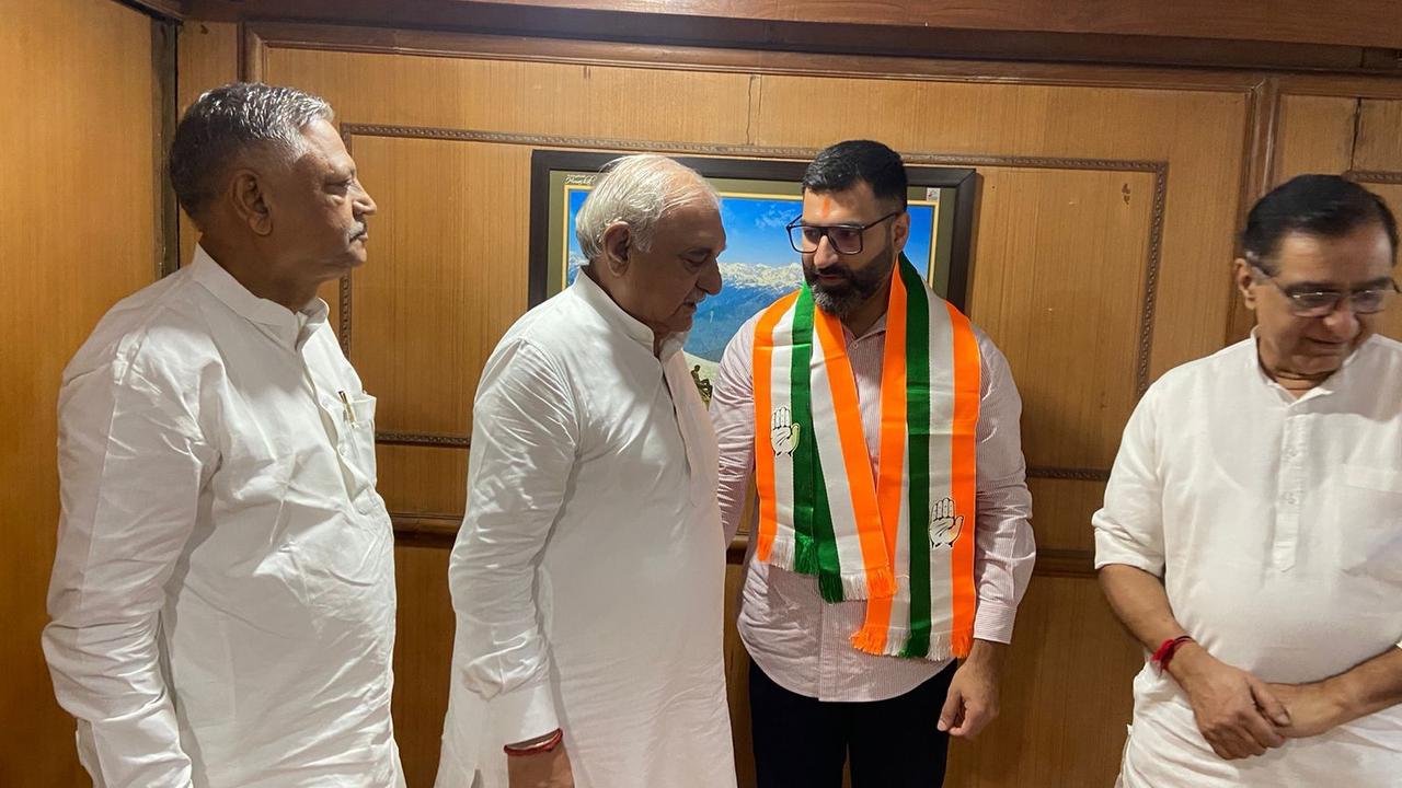 haryana Gokul Setia aide Lawrence Bishnoi Goldie Brar joins Congress