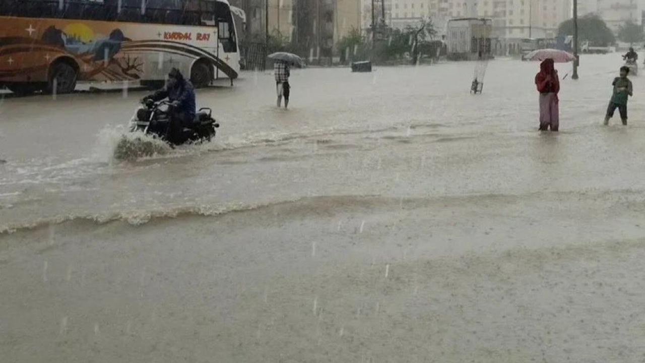 Heavy Rain In Ahmedabad, Vadodara, Surat; Red Alert For Citizens  | Video