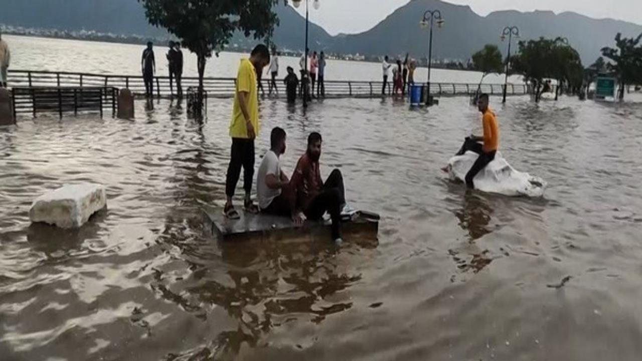 Rain warning in Bharatpur, Rajasthan