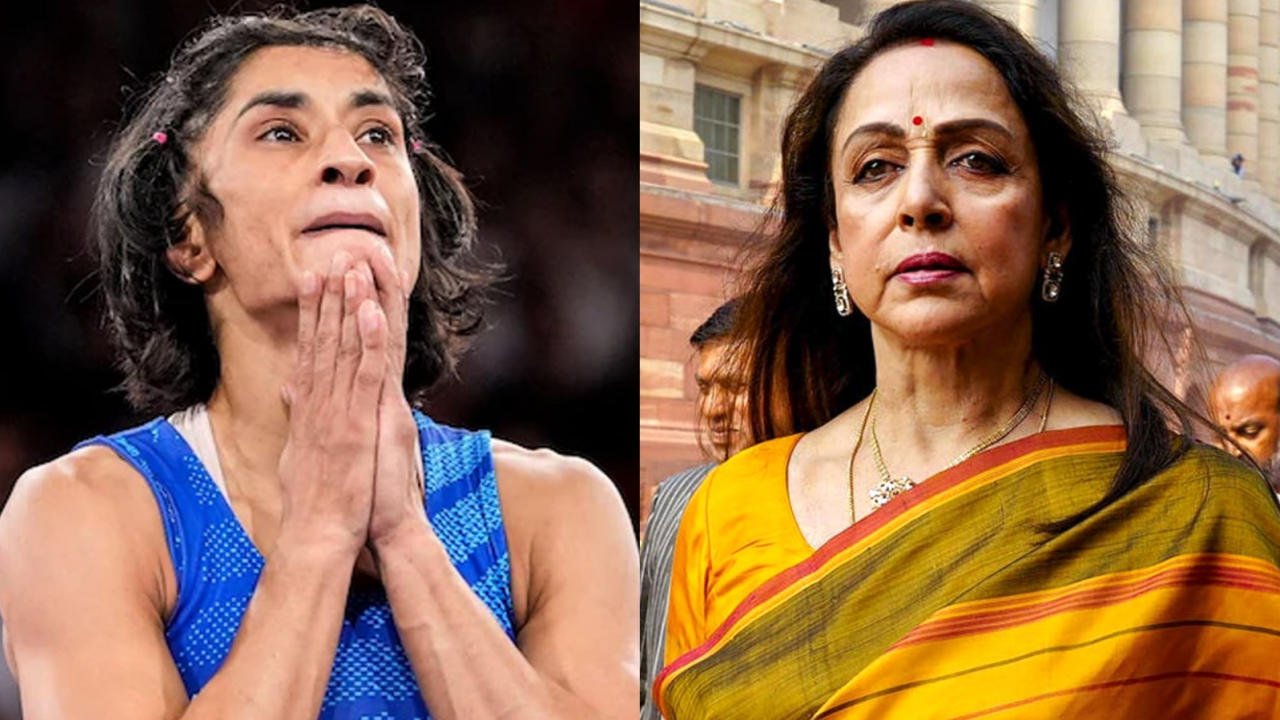 Hema Malini on Vinesh Phogat’s disqualification 