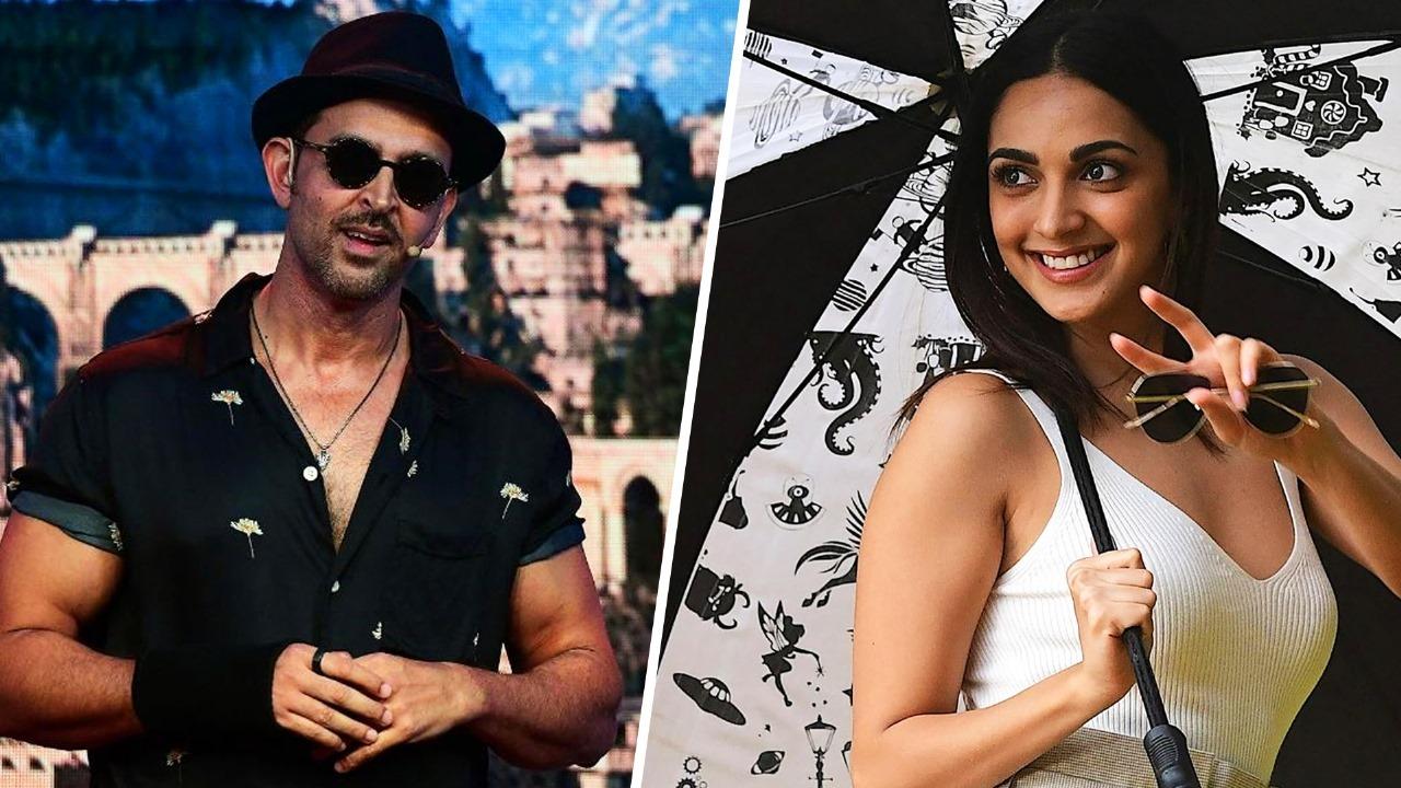 Hrithik Roshan and Kiara Advani 