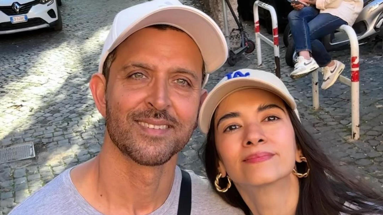 Hrithik Roshan and Saba Azad