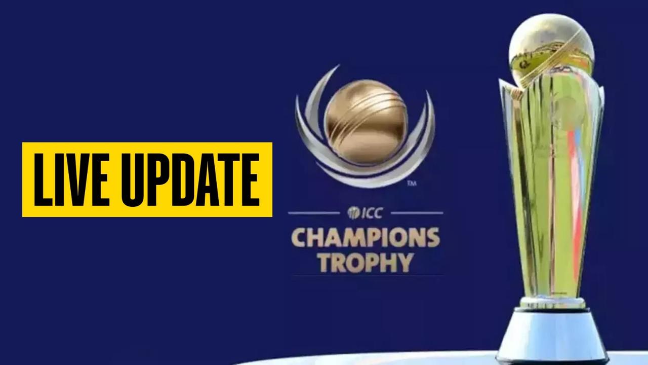 ICC Champions Trophy Meeting Live Updates