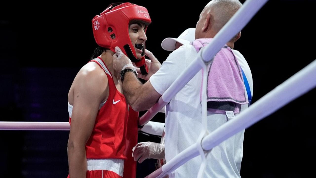 Imane Khelif at Paris Olympics