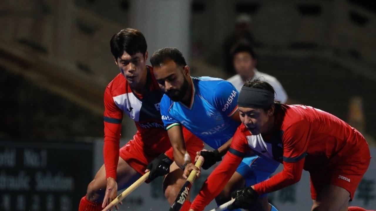 India Beat South Korea in Hockey 