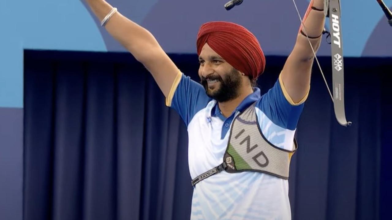 india gets fourth gold in paris paralympics harvinder singh wins gold in archery