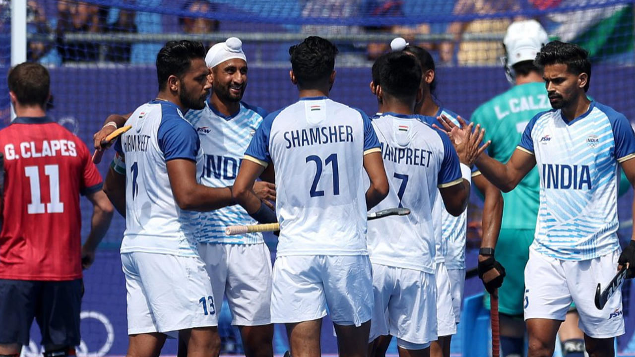 India's Men's Hockey team wins bronze