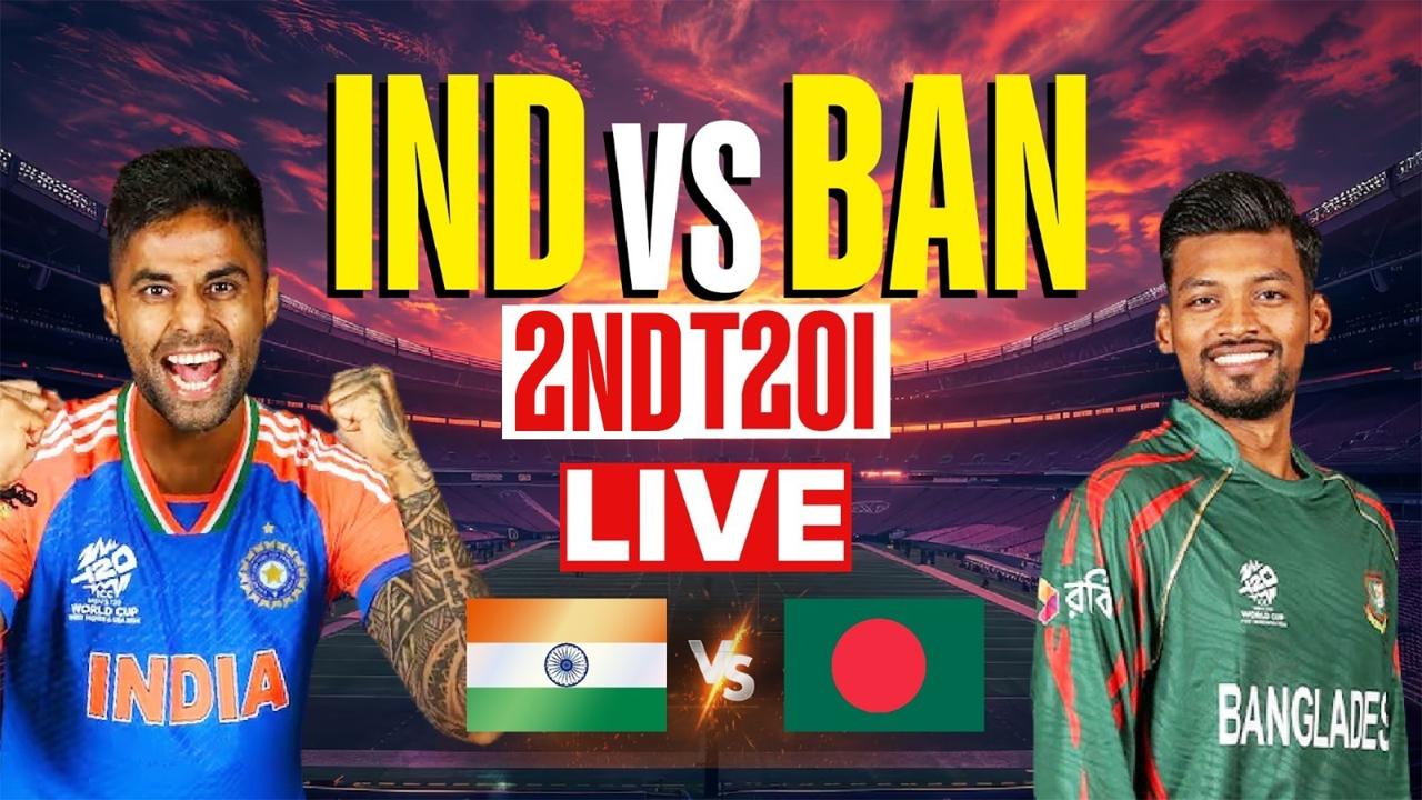 India vs Bangladesh 2nd T20I