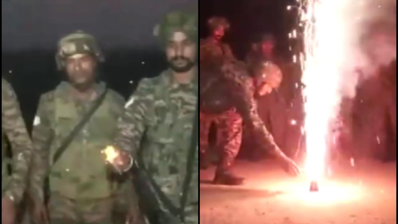 Indian Army Celebrates Diwali with Festivity Along the Line of Control