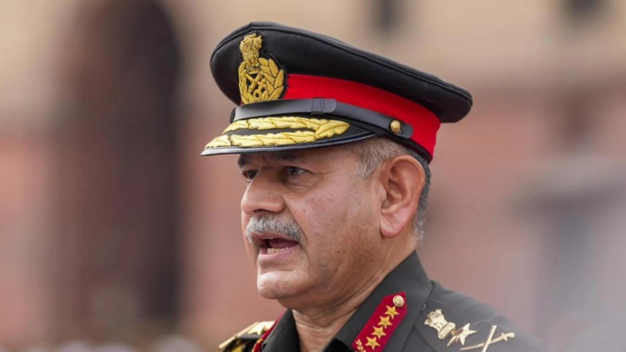 Indian Army chief Gen Upendra Dwivedi 