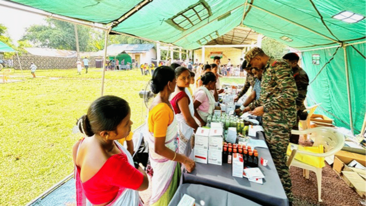 Indian Army Organises Medical Camp In Remote Village of Kordoiguri Under Op Sadbhavana In Assam