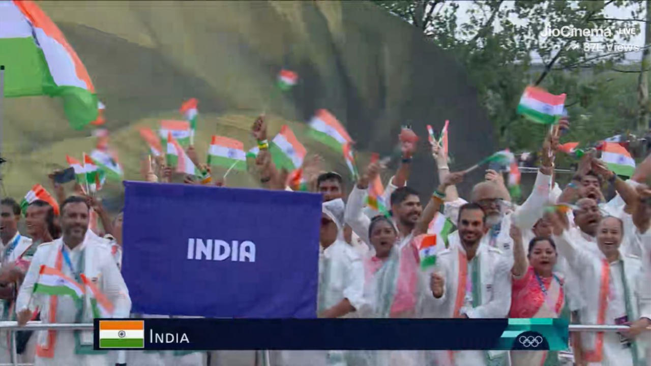 Indian contingent at Paris Olympics