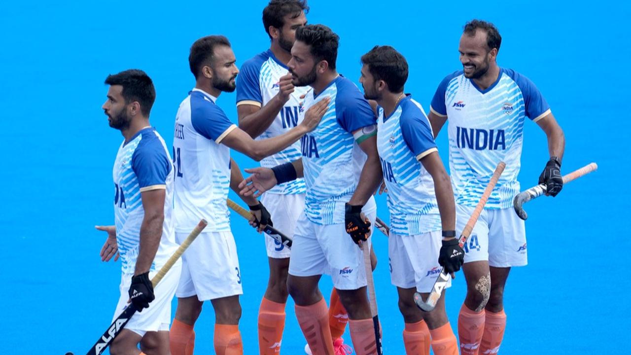 Indian Hockey Team thrash Australia at Paris Olympics