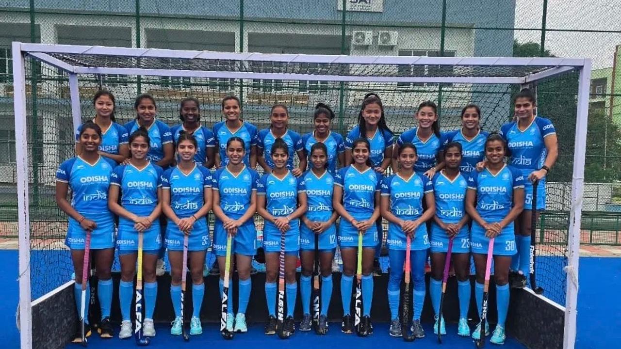 Indian Junior Women's Team for Junior Asia Cup