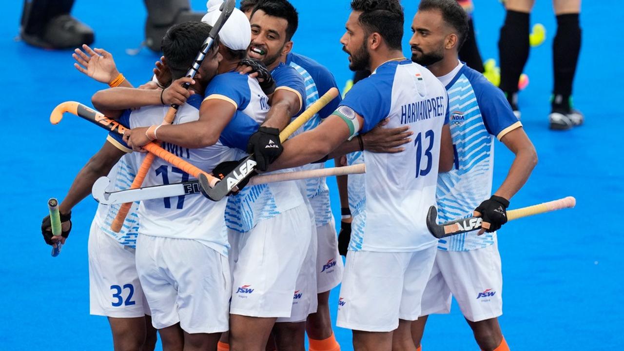 Indian Men's Hockey Team at Paris Olympics