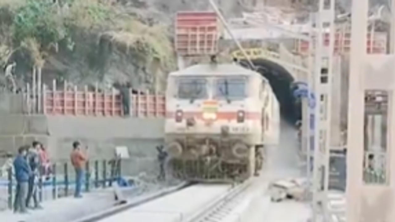 Indian Railways Begins Train Trials On Key Katra-Reasi Section Of Udhampur-Srinagar Rail Link