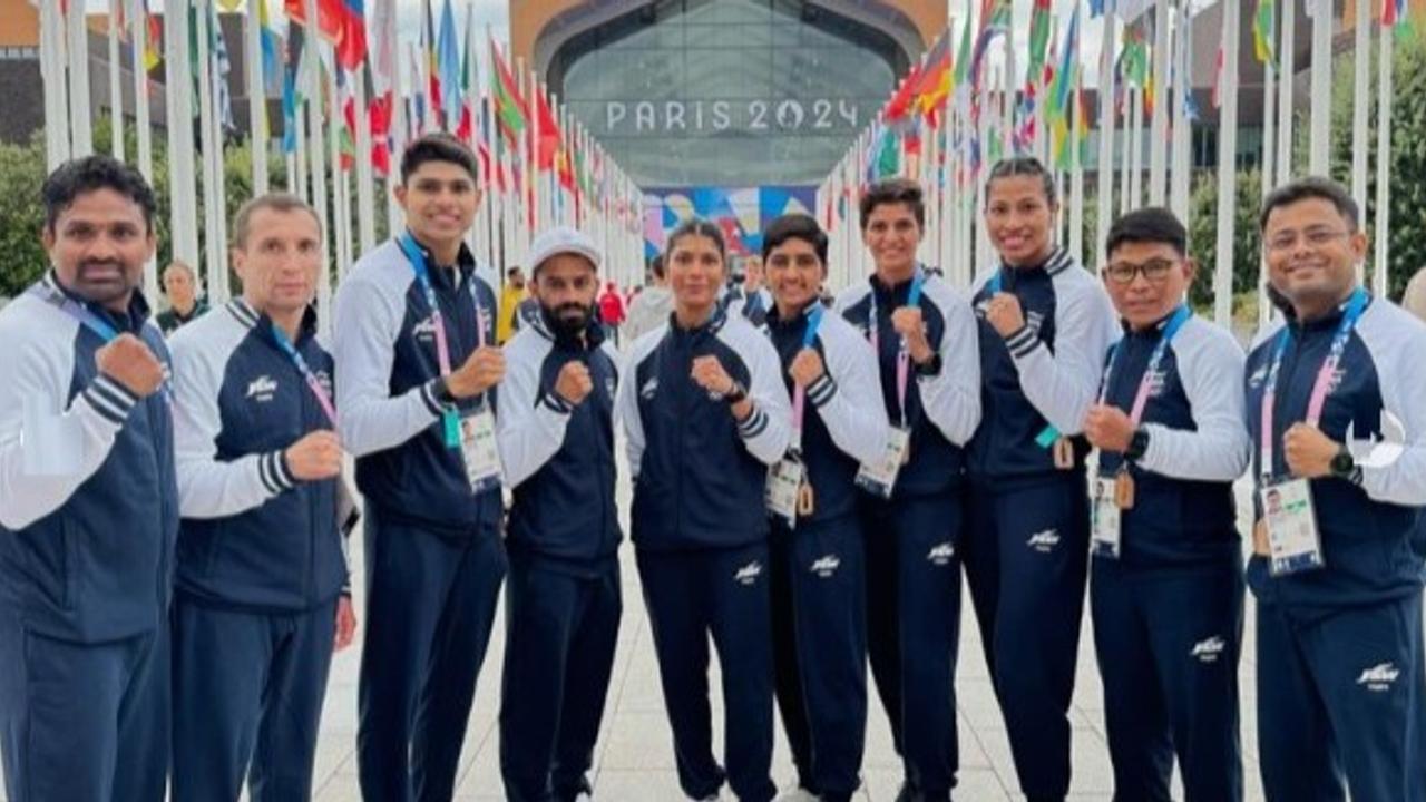 indian star boxer nikhat who participate paris olympics became dsp 