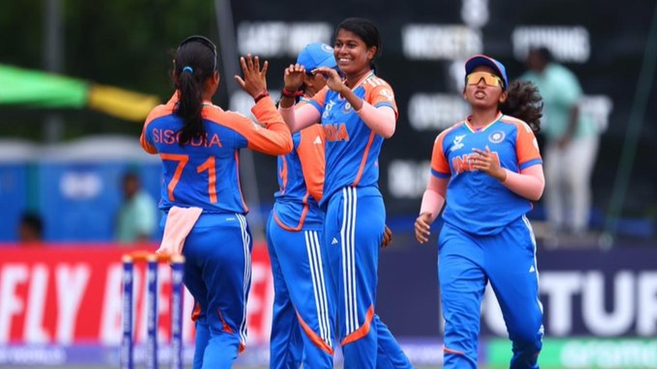 Indian women's team started the U19 Women's T20 World Cup with a win, defeating West Indies by 9 wickets